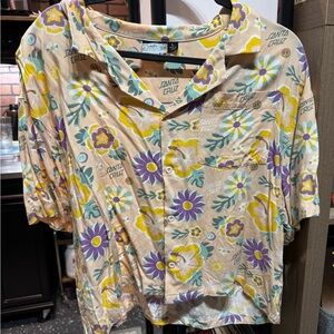 Santa Cruz Skateboards Floral Shirt